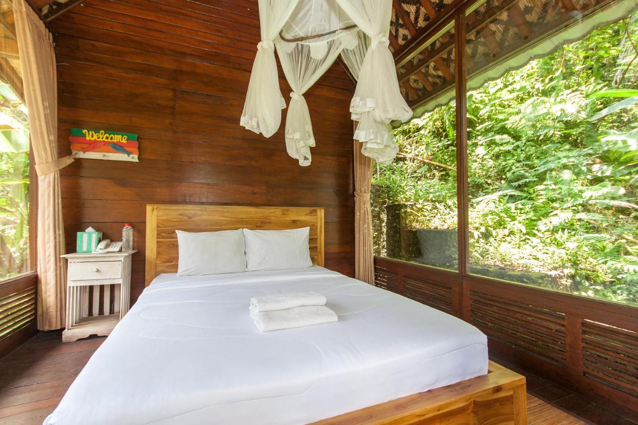 Hotel Bali Jungle Huts Tegallalang  Exterior foto